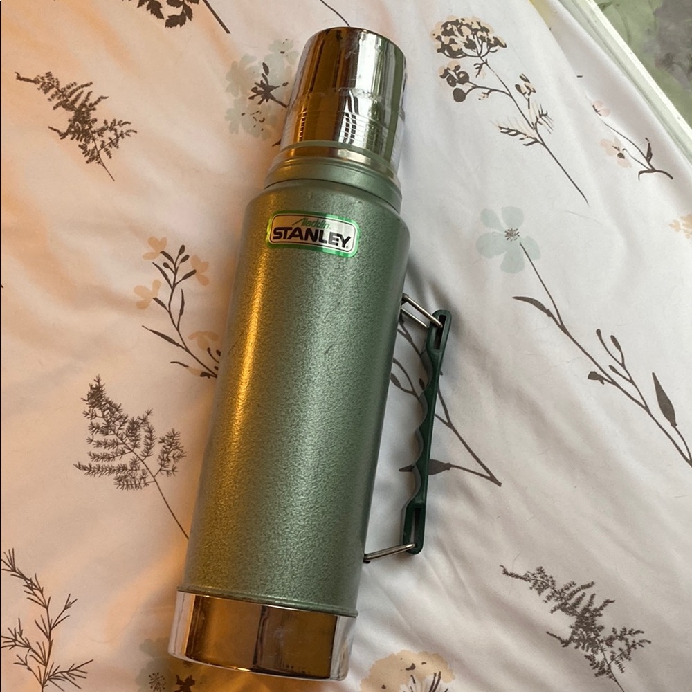Vintage Stanley Classic Green Thermos